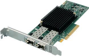 Actual product image ATTO Celerity FC-162P. Host interface: PCIe, Output interface: Fibre, Expansion card Sta (PCIe)