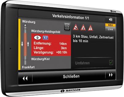Immagine prodotto Navigon 72 Plus Live, TMC, mappe europee