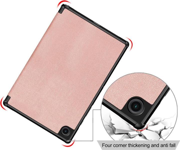 Actual product image Cover-Discount Galaxy Tab A7 Lite - Tri-fold Smart Case rose gold (Galaxy Tab A7 Lite)