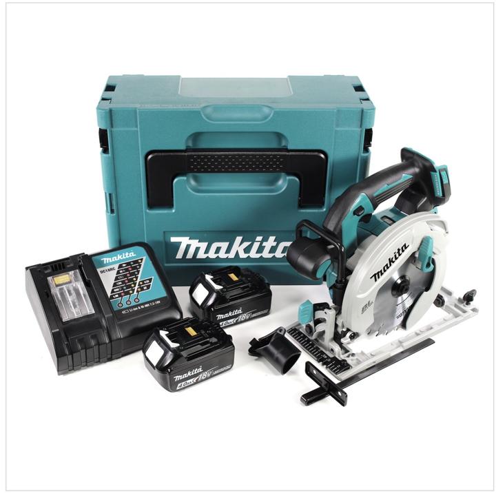 Actual product image Makita DHS 680 RMJ Scie circulaire sans fil 18V Ø 165 mm + Boîtier MAKPAC 3 + 2x Batteries BL1840 4