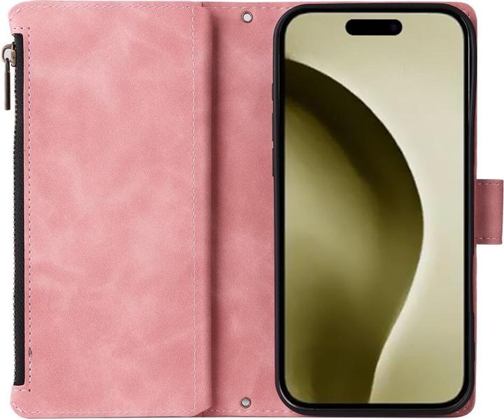 Immagine prodotto Cover-Discount iPhone 16 Pro - Custodia a portafoglio con cordino (Apple iPhone 16 Pro)