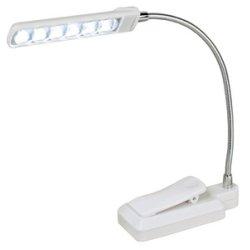 Image du produit Kleiber Mini lampe à pince à LED, à piles, blanche