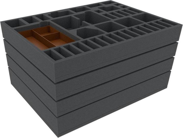 Actual product image Feldherr foam set organiser insert for HeroQuest (2021) base game 4 pieces (Foam material)
