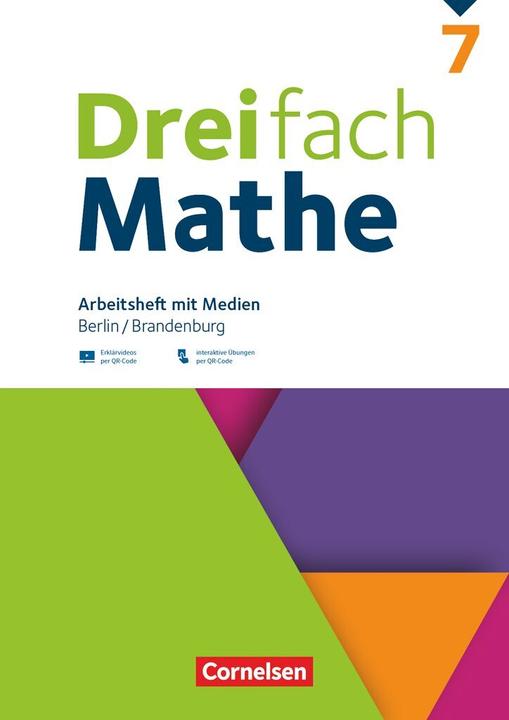 Immagine prodotto Dreifach Mathe - Berlin und Brandenburg - 7. Schuljahr (Tedesco, 2025)
