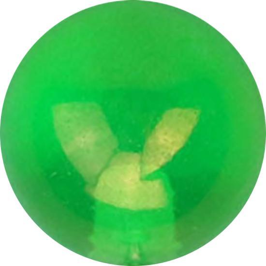 Immagine prodotto Star Piercing Micropalla rivestita in metallo verde (Acrilico, senza ottone)