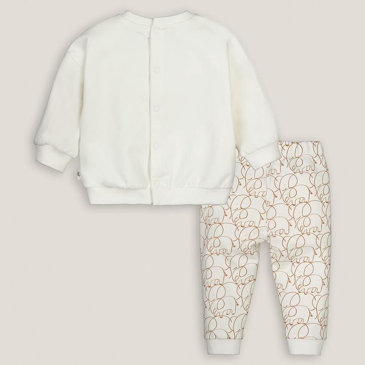 Produktbild La Redoute Collections Set aus Sweatshirt und Joggpants (74)