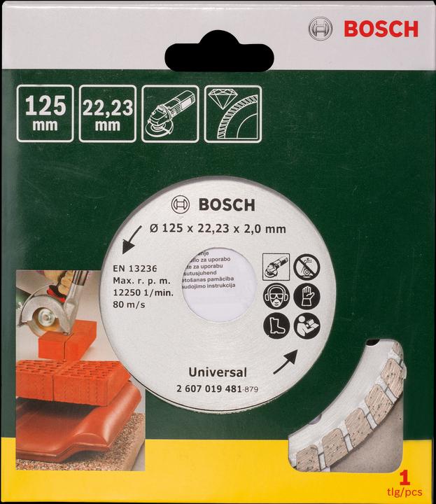 Actual product image Bosch Zubehör Turbo diamond cutting disc