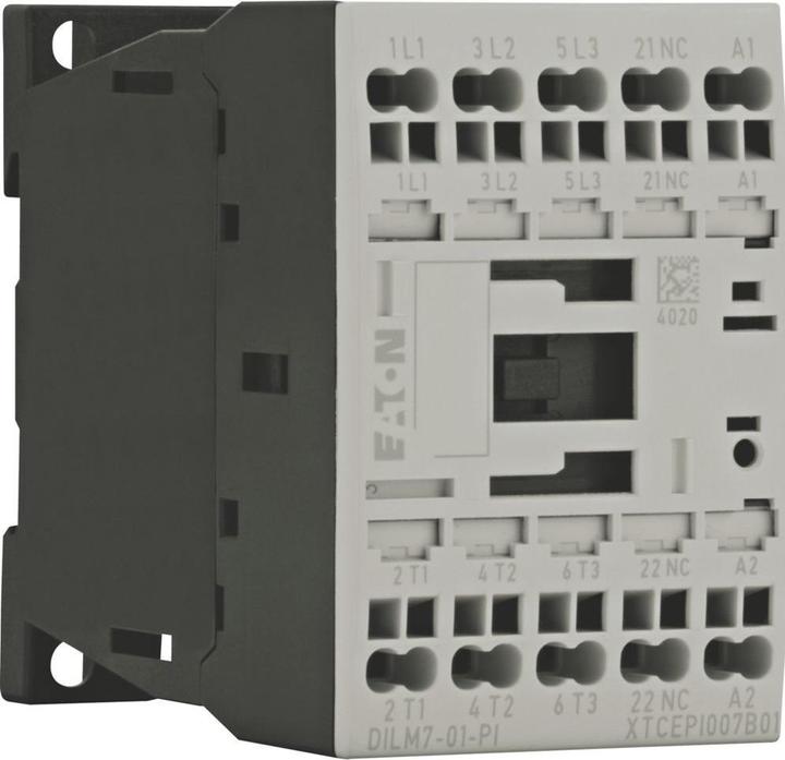 Immagine prodotto Eaton DILM7-01(24VDC)-PI199228Leistungsschütz 3p 380V 400V 3kW 1Ö