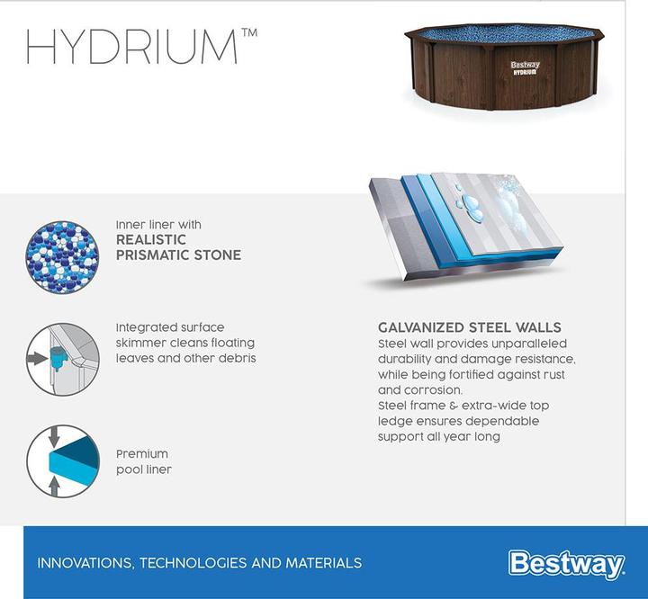 Immagine prodotto Bestway Hydrium (Ø 488 x 130 cm)