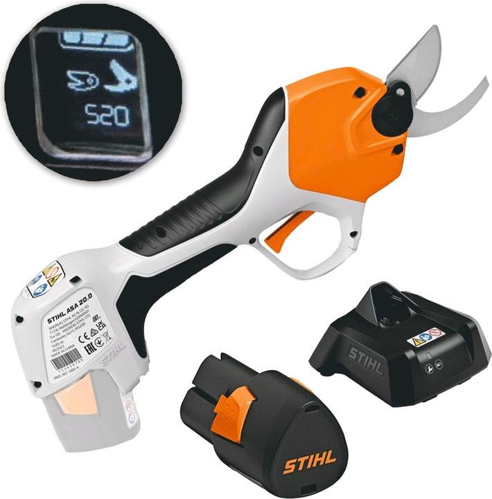 Image du produit Stihl ASA 20.0 SET incl. AL 1 + AS 2 Sécateur élagueur sans fil incl. batterie et chargeur