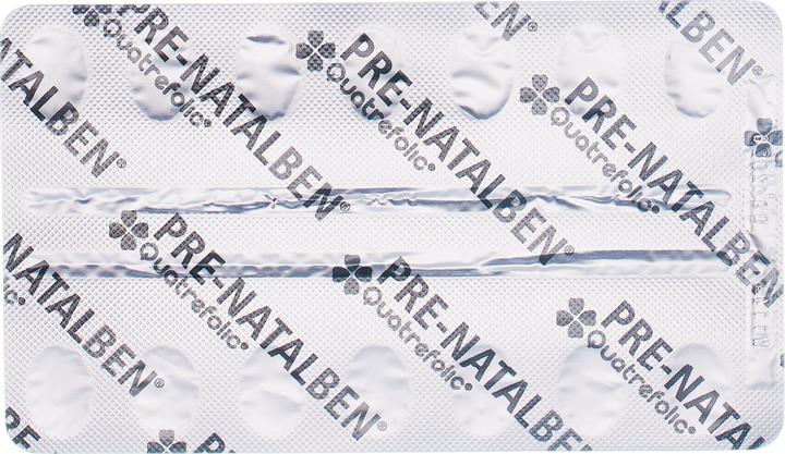 Nährwerte und Zutaten Natalben PreNatalben Quatrefolic (84 Stück, Kapseln, 65 g)
