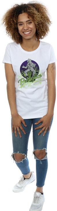 Image du produit Beetlejuice T-shirt en coton Faded Pose Femme/Femme (L)