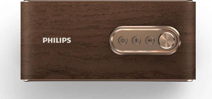 Actual product image Philips TAVS500/00 Portable Bluetooth Speaker (10 h, Electrical connection, Rechargeable battery operated)