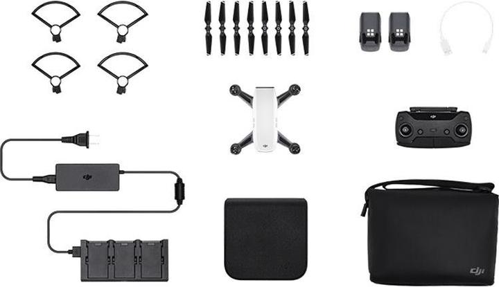 Produktbild DJI Spark Fly More Bundle Alpine White (16 min, 300 g, 12 Mpx)