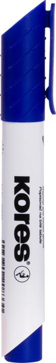 Actual product image Kores Whiteboard marker, bullet tip (Blue, 3 mm, 1 x)