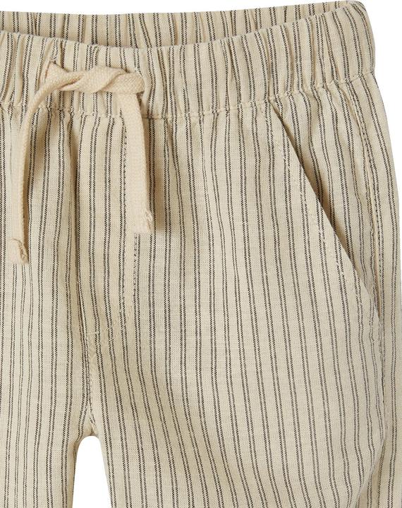 Produktbild Vertbaudet Weite Jungen Hose mit Streifen, Leinen-Mix (122)