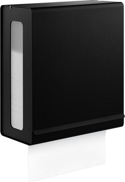 Actual product image Blomus Paper towel dispenser Nexio, cosmetic towel dispenser, stainless steel, Black, 66312