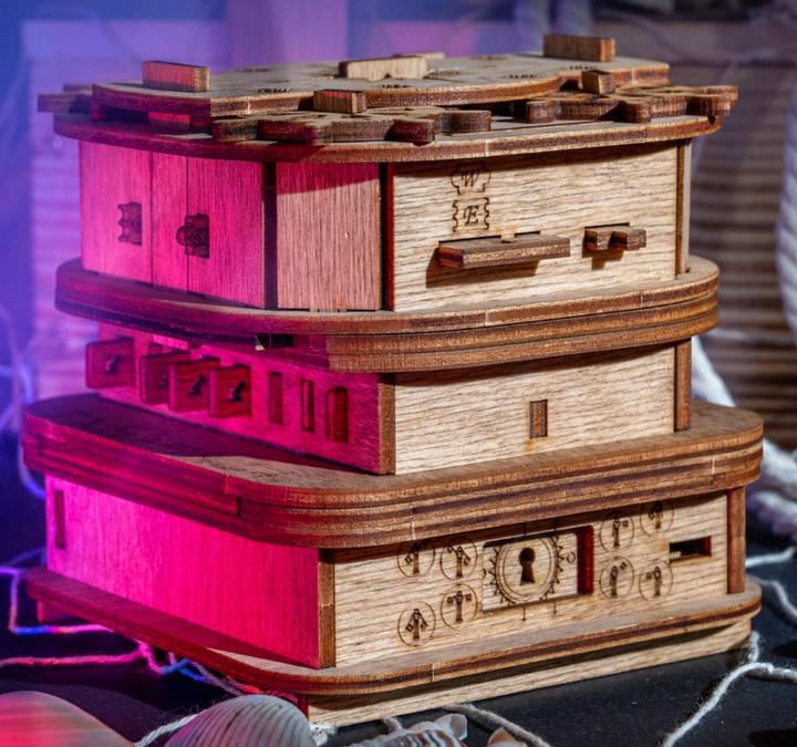 Actual product image iDventure Cluebox - Davy Jones‘ Locker (German, French, English)
