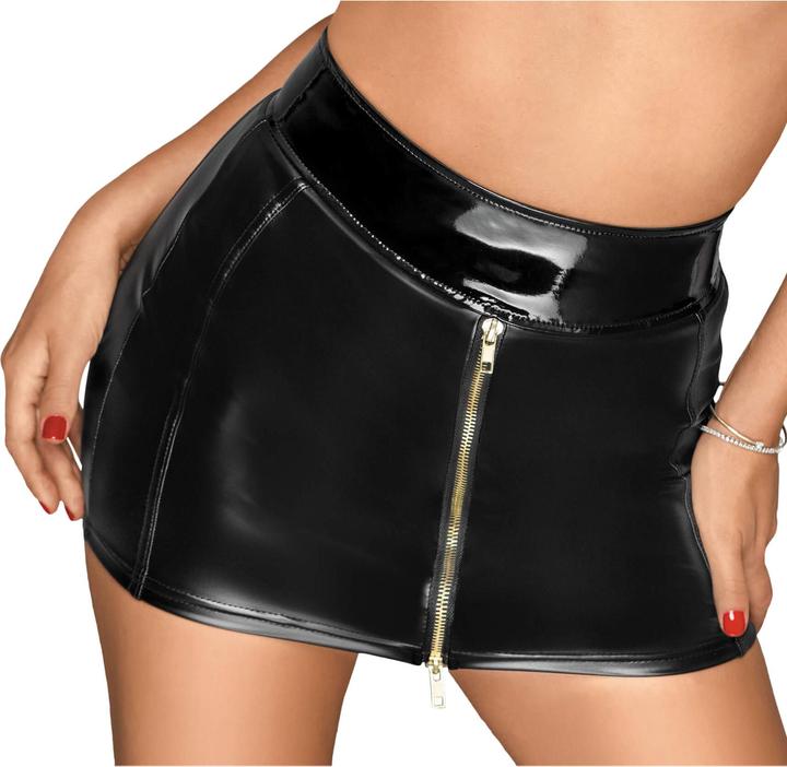 Noir Handmade Zipped Skirt