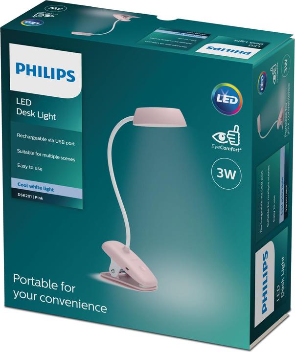 Produktbild Philips Donutclip Schreibtischleuchte (175 lm)