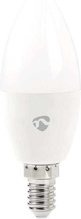 Produktbild Nedis SmartLife Vollfärbige LED-Lampe | Zigbee 3.0 | E14 | 470 lm | 4.9 W | RGB / Warm bis kühlen we (E14, 4.90 W, 470 lm, 1 x, F)