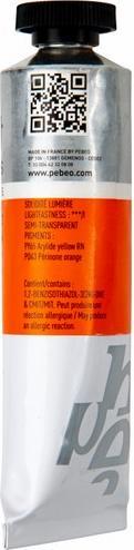 Actual product image Pebeo Artist Acrylics extrafine (Cadmium money gold orange, 37 ml)