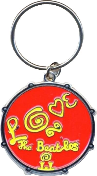 Image du produit The Beatles Porte-clés en émail Love Drum