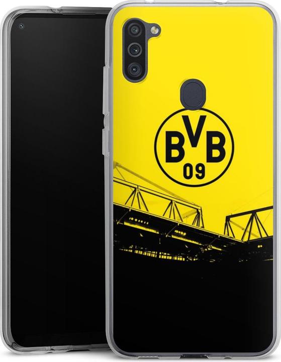 Produktbild DeinDesign Silikon Hülle für Samsung Galaxy M11 Handyhülle Case Smartphone Schutzhülle BVB Borussia Dortmund (Samsung Galaxy M11)