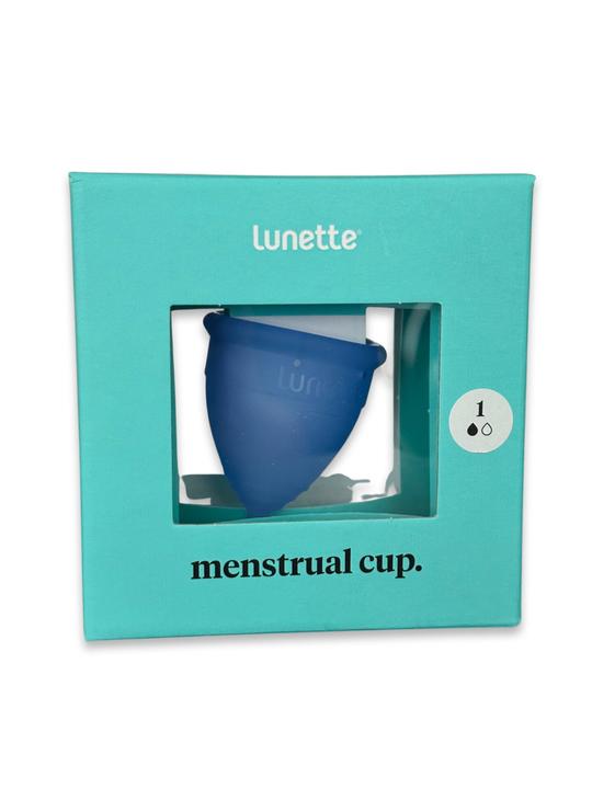 Actual product image Lunette Menstrual cup