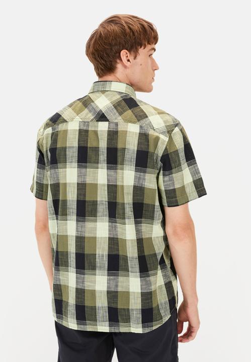 Image du produit Camel Active Kariertes Kurzarmhemd aus reiner Baumwolle (5XL)