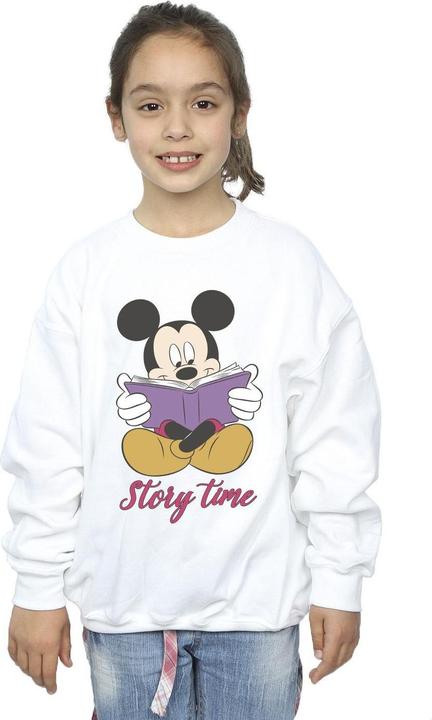 Actual product image Disney Girls Mickey Mouse Story Time Sweatshirt (140, 146)