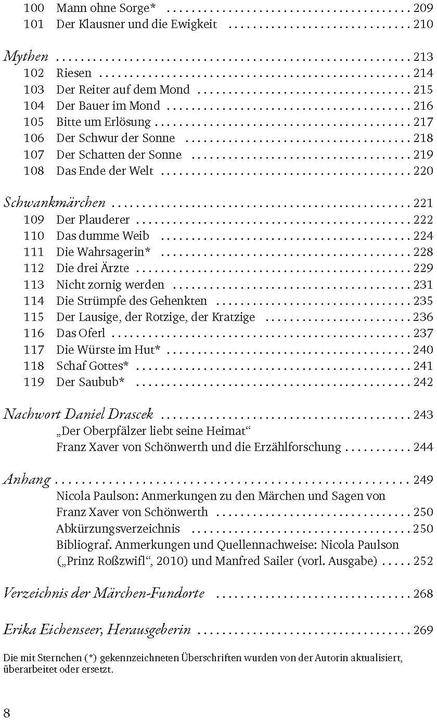 Actual product image Franz Xaver von Schönwerth - Oberpfälzer Märchen (German, Franz Xaver von Schönwerth, 2024)
