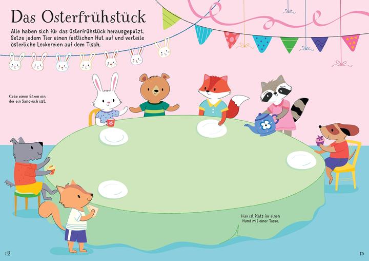 Produktbild Mein Immer-wieder-Stickerbuch: Ostern (1 x, 24 x 17 cm)