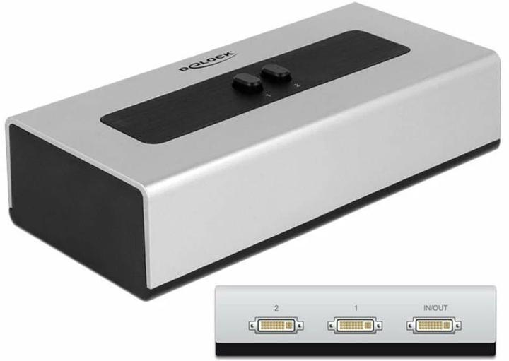 Actual product image Delock 2Port DVI Switchbox, Duallink 24+5