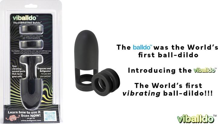 Produktbild Balldo Viballdo Schwarz (4 cm)