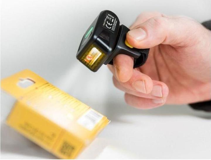 Immagine prodotto Delock Scanner per codici a barre ad anello 90508 - 1D / 2D (Codici a barre 1D, Codici a barre 2D)
