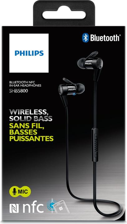 Immagine prodotto Philips Shb5800 (5.50 h, Batteria ricaricabile)
