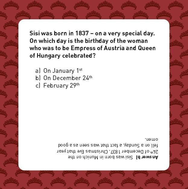 Produktbild Sisi-Quiz (zweisprachig englisch / deutsch) (Deutsch, Englisch)