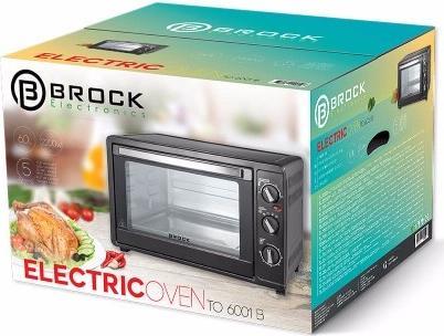 Produktbild Brock Electronics Elektrobackofen TO 6001 B Elektrobackofen