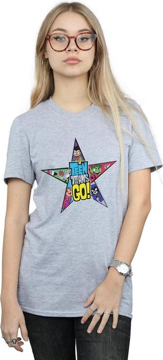 Produktbild Teen Titans Go Star Logo TShirt (XXL)