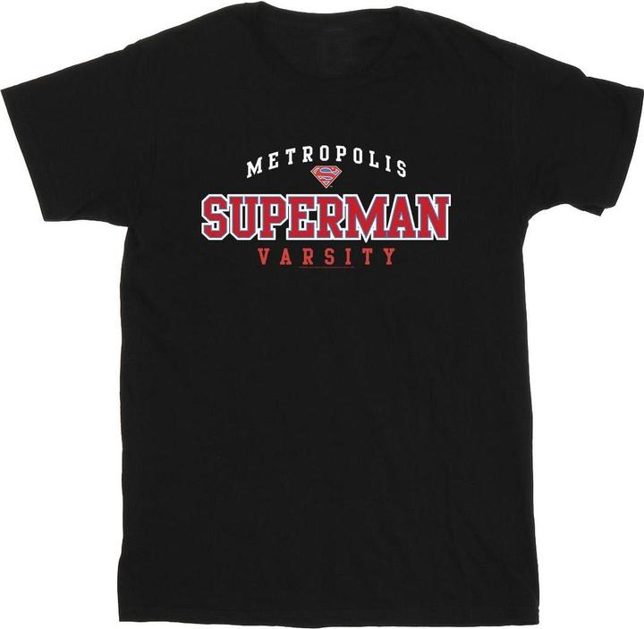 Image du produit - T-shirt SUPERMAN METROPOLIS VARSITY - Homme (S)