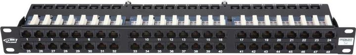 Actual product image BKT 19" PATCH PANEL 48xRJ45