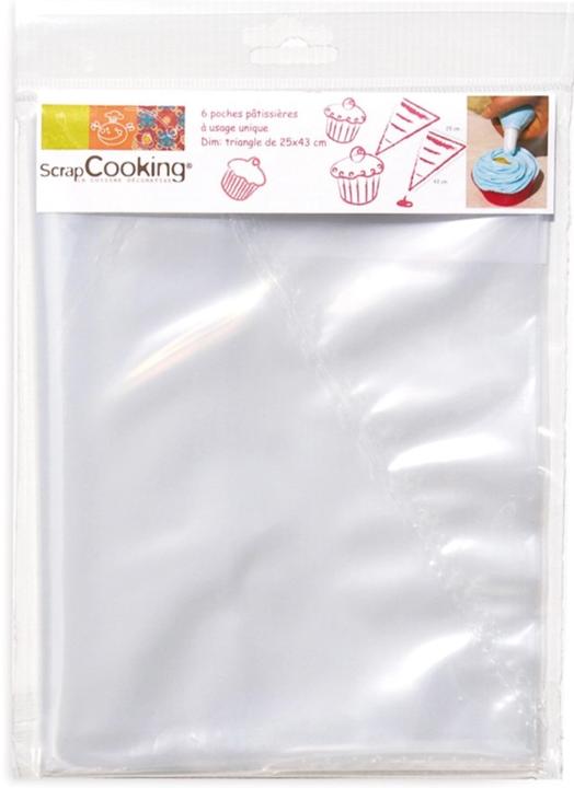 Produktbild ScrapCooking Einweg-Spritzbeutel (Spritzbeutel, 450 ml)