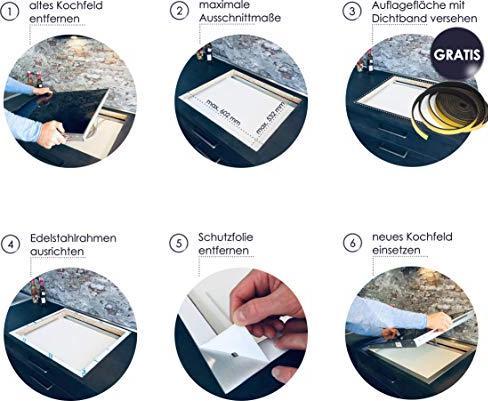 Produktbild Solutions Adapterrahmen für Kochfelder