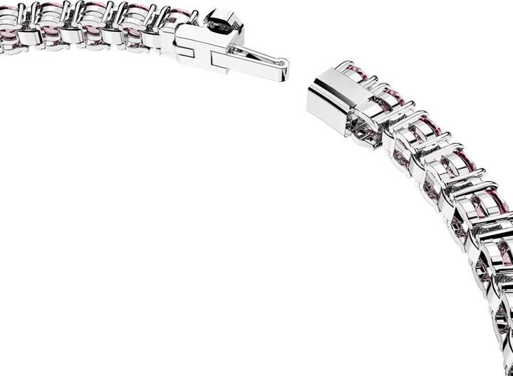 Immagine prodotto Swarovski Bracciale tennis Matrix taglio rotondo rosa (16.50 cm, Metallo Swarovski)