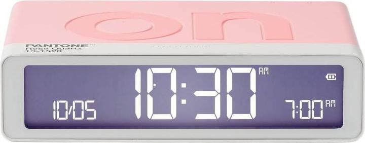 Image du produit Lexon Digitalwecker Flip Classic Pantone Rose Quartz