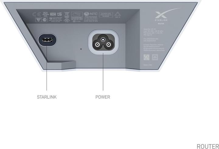 Produktbild Starlink Standard Kit mit Motor