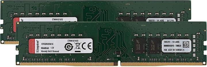 Actual product image Kingston Memory DDR4 16GB 3200MHz Non-ECC (1 x 16GB, 3200 MHz, DDR4-RAM, DIMM)