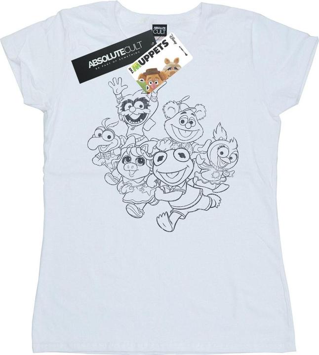 Immagine prodotto Disney The Muppets Muppet Babies Mono Group Maglietta Donna (XL)