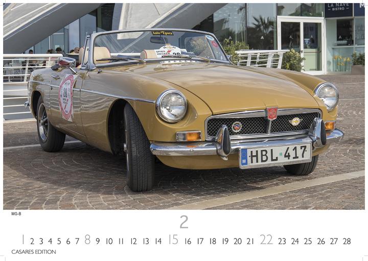 Produktbild British Classic Cars 2026 S 24x35cm